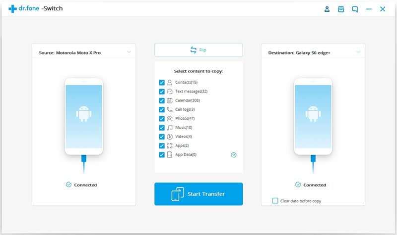 phone switch android to android