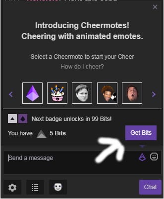 Watch Ad to get free twitch bits