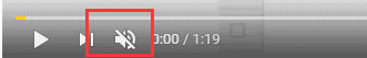 Unmute Youtube to Fix No Sound on YouTube