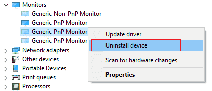 Uninstall Device