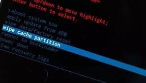 Wipe cache partition