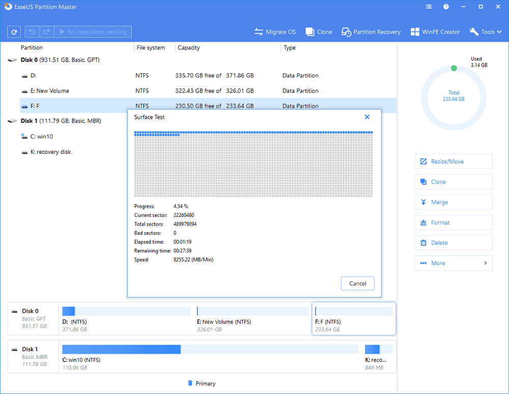 EaseUS Partition Master