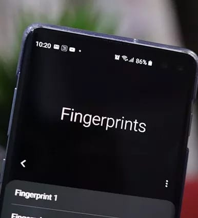 Get rid of the existing fingerprint and add a new one