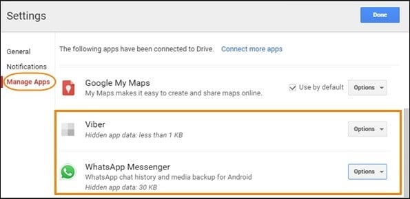 Delete the existing WhatsApp backup on Google Drive