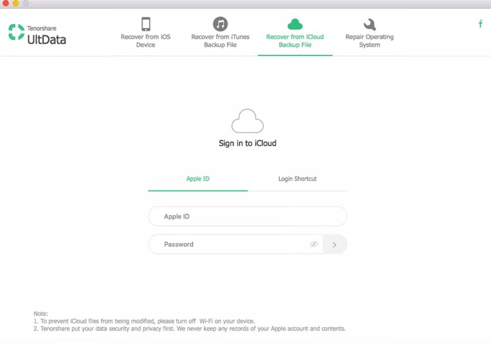 Recover Data from Dead Phone Using iCloud Backup