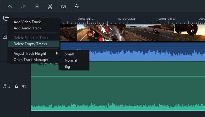 Audio Edit using Wondershare Filmora