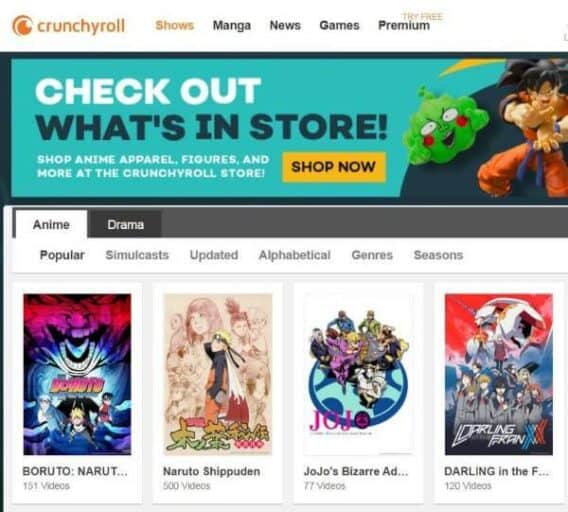 Crunchyroll 