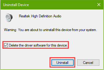 Reinstall the audio drivers in your system  to fix 0x8007001f  error