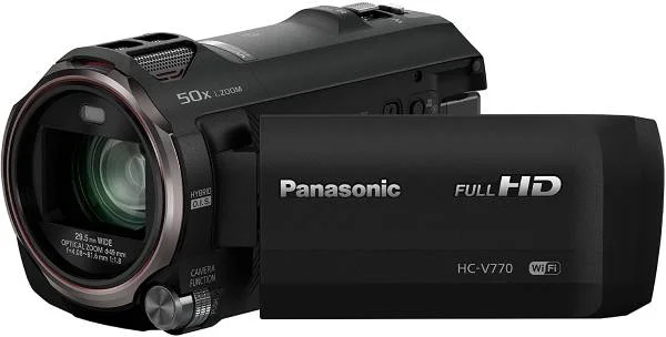 Best Low-Light Video Cameras - Panasonic HC-V770 HD Camcorder