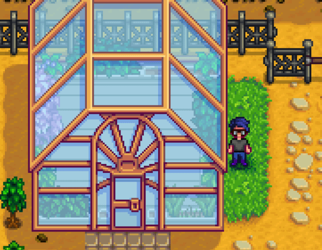 Stardew Valley Greenhouse Layout