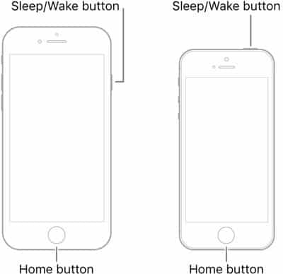 Force Restart iPhone 6