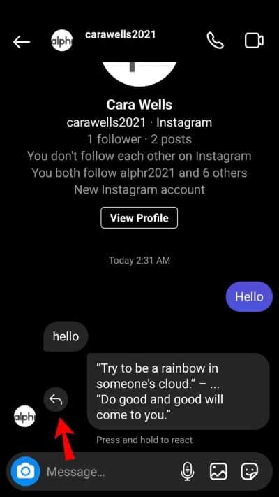 How to Reply to Messages on Instagram on Android