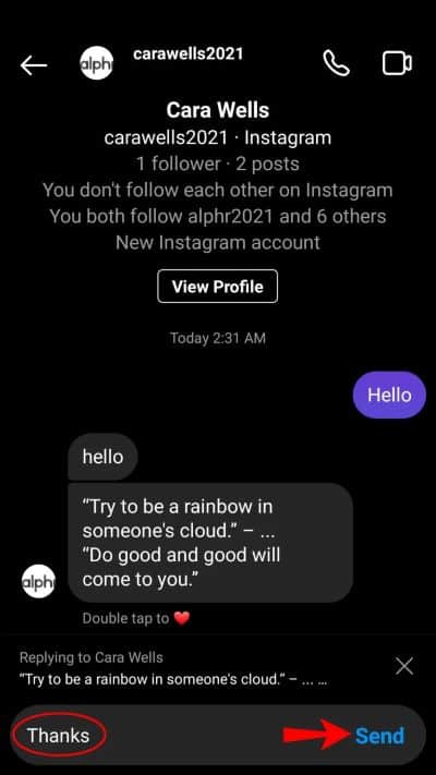 How to Reply to Messages on Instagram 