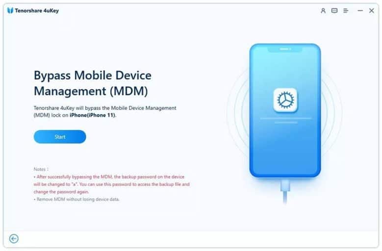 Bypass Mobile Device Management