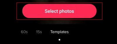 Select Photos to TikTok Template