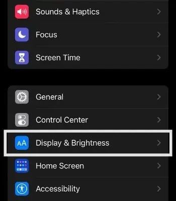 Display and Brightness