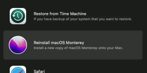 Reinstall macOS