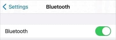 Restart Your Bluetooth Connection on iPhone