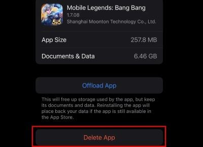 Delete App