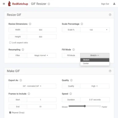 Redketchup Gif Resizer